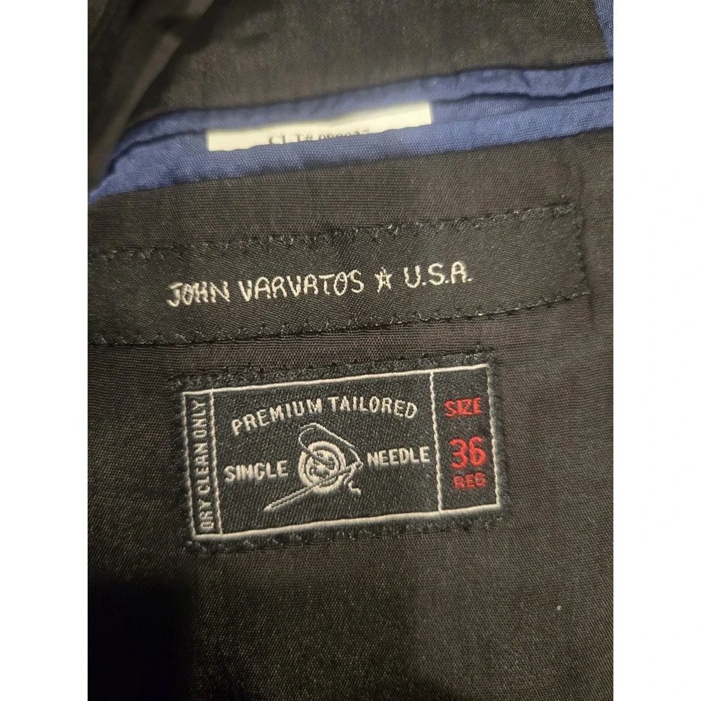 John Varvatos USA Loft 36R 100% Wool Sport Coat Blazer Portugal Nordstrom
